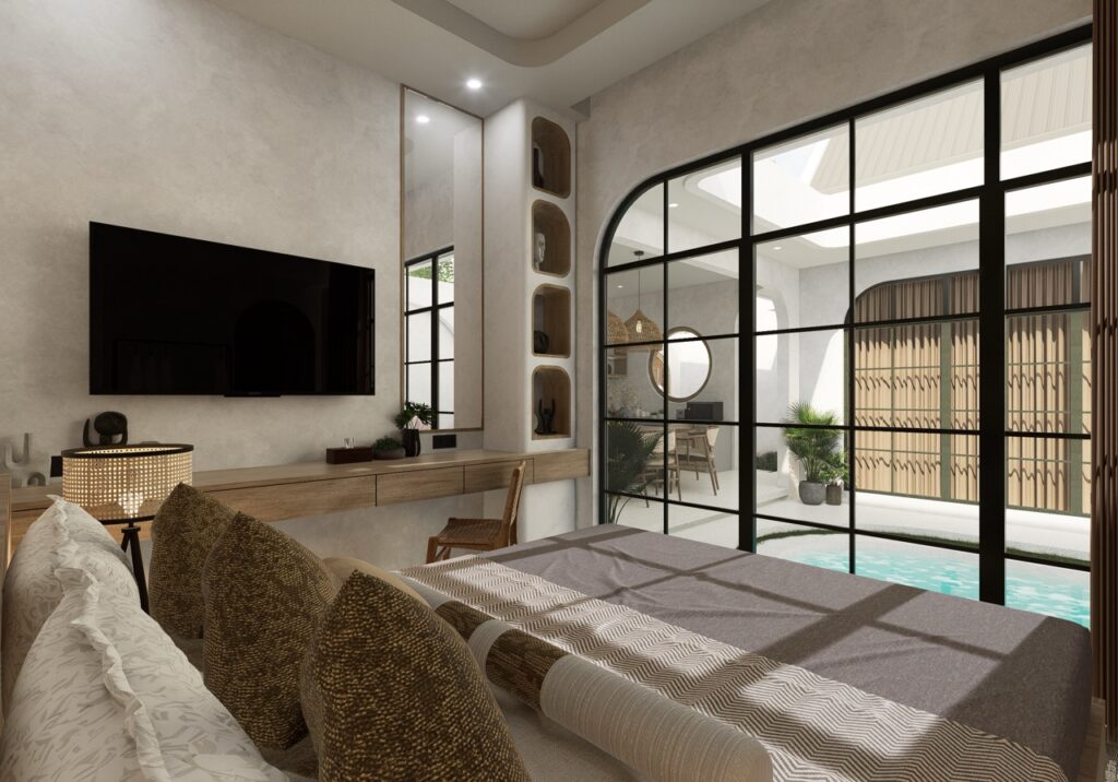 Modern Mediterranean-Style 2-Bedroom Villa with Pool in Seminyak — photo 1