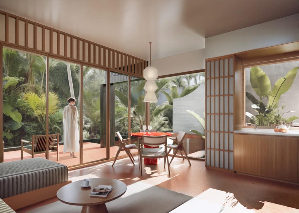 Premium Villa Complex 1-2 Bedroom Japanese Style in Center Ubud — photo 3