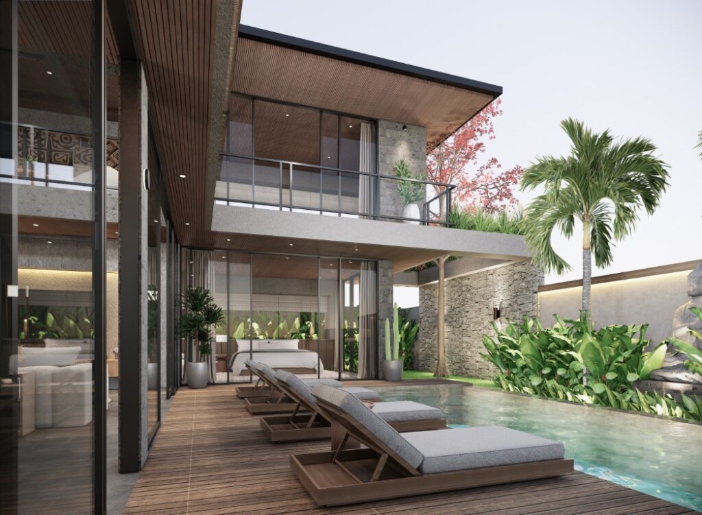 Leasehold Modern Luxury Villa 3-4 Bed in Central Ubud Bali — photo 4