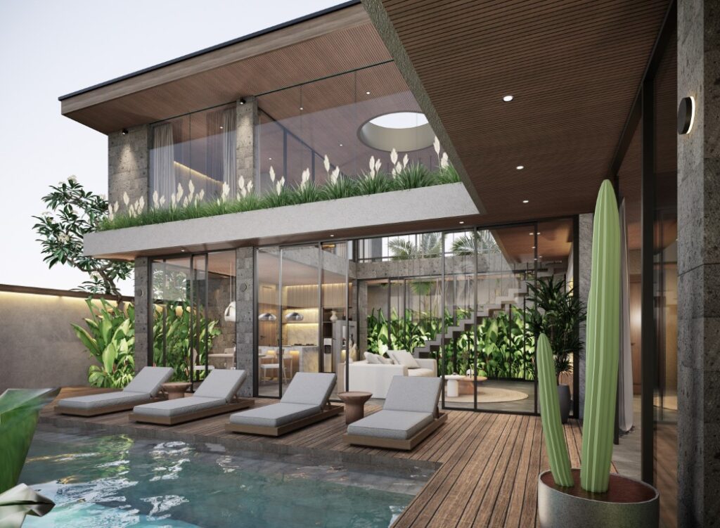 Leasehold Modern Luxury Villa 3-4 Bed in Central Ubud Bali — photo 7